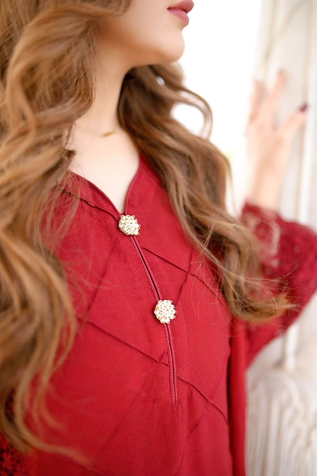 TS23-PLEATED COTTON NET